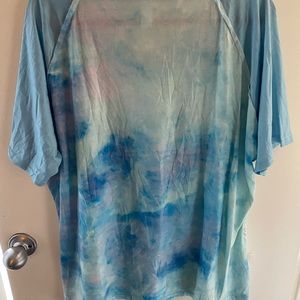 V neck short sleeve summer top